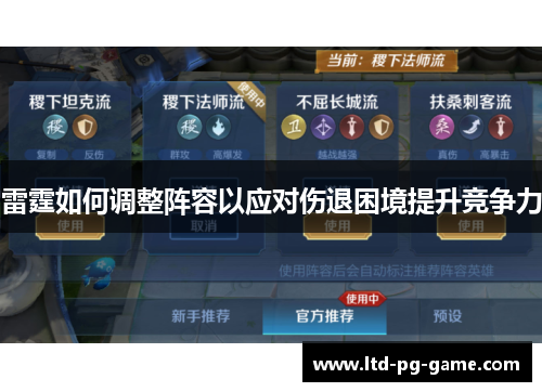 雷霆如何调整阵容以应对伤退困境提升竞争力