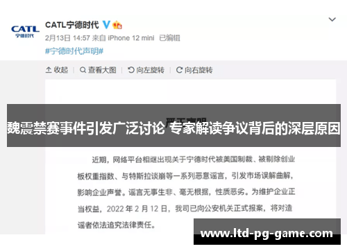 魏震禁赛事件引发广泛讨论 专家解读争议背后的深层原因